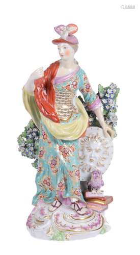 A Derby figure of Minerva