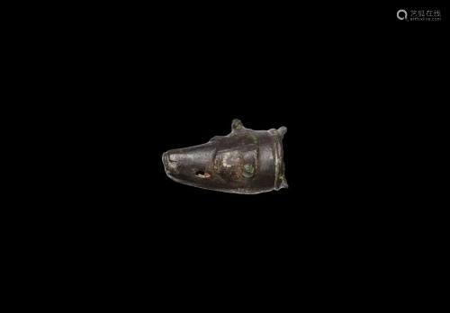 Iron Age Celtic Boar's Head Spout