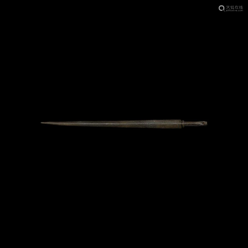 Medieval Inlaid Spearhead