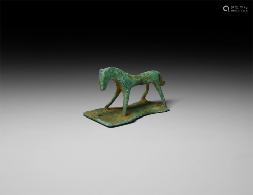 Iron Age Celtic Horse Statuette
