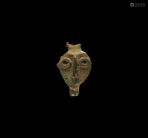 Iron Age Celtic Head Mount