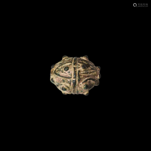 Viking Gilt Bead