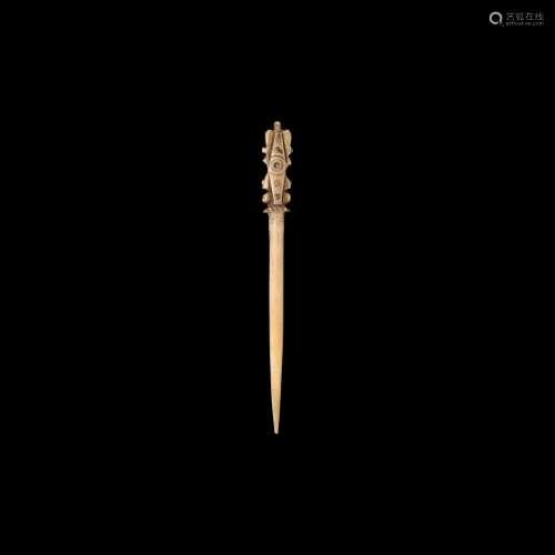 Migration Period Bone Hair Pin