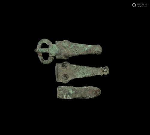 Merovingian Buckle and Strap End Group
