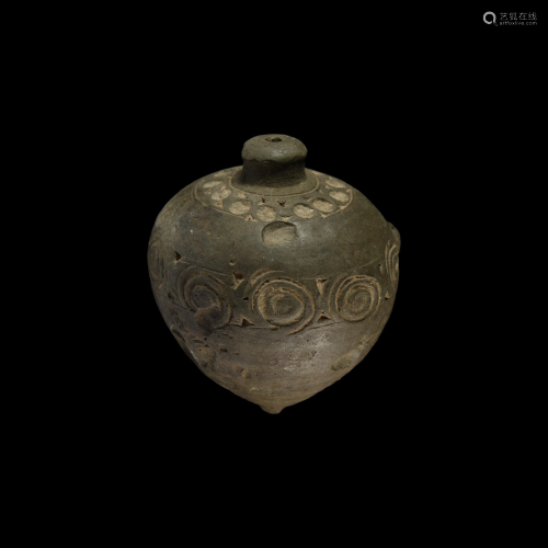 Byzantine 'Greek Fire' Fire Bomb or Hand Grenade