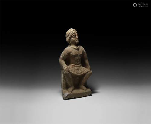 Gandharan Stucco Male Figure