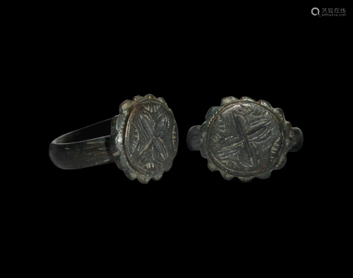 Medieval Ring with Cross