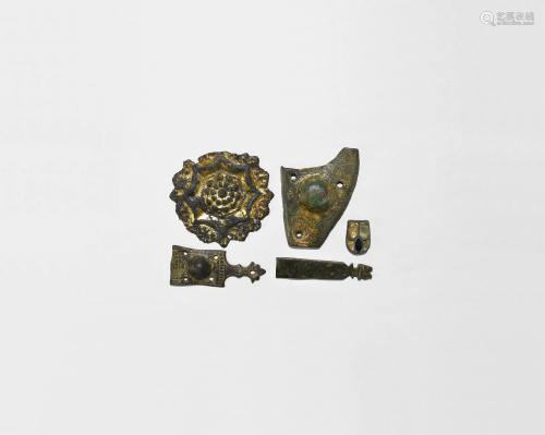 Medieval Gilt Artefact Collection