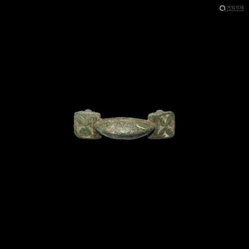 Iron Age Celtic Horse Harness Cheek Piece