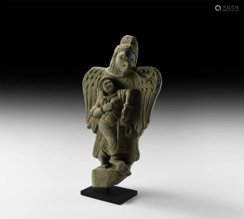 Indian Tara with Garuda Figurine
