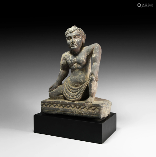 Gandharan Crouching Atlas Figure
