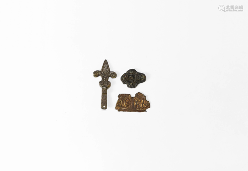 Anglo-Saxon Gilt Artefact Collection