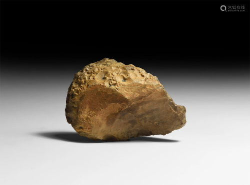 Stone Age Acheulean Flint Handaxe
