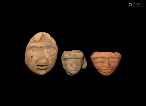 Pre-Columbian Terracotta Head Collection