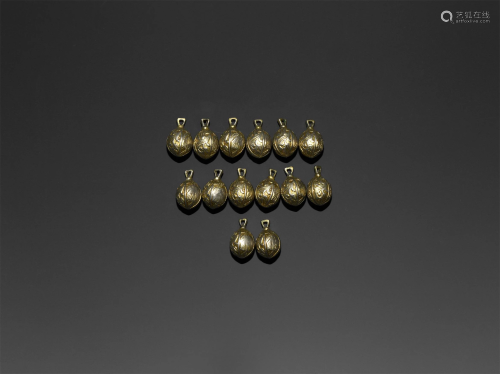 Bedouin Gilt Pendant Collection