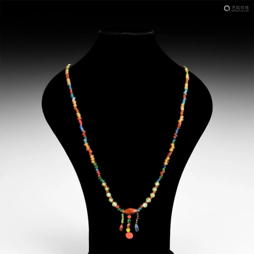 Designer Mixed Bead Necklace