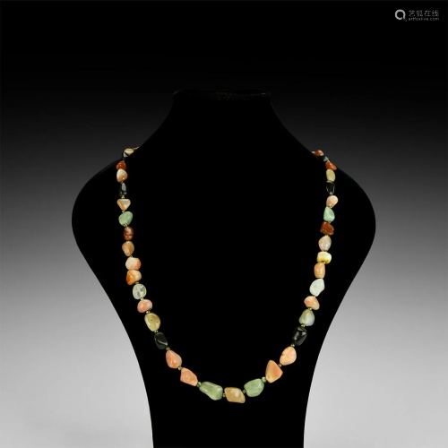 Gemstone Bead Necklace