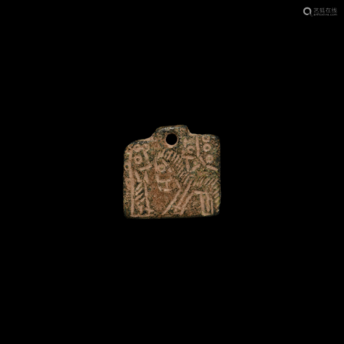 Nabataean Horse and Rider Amulet