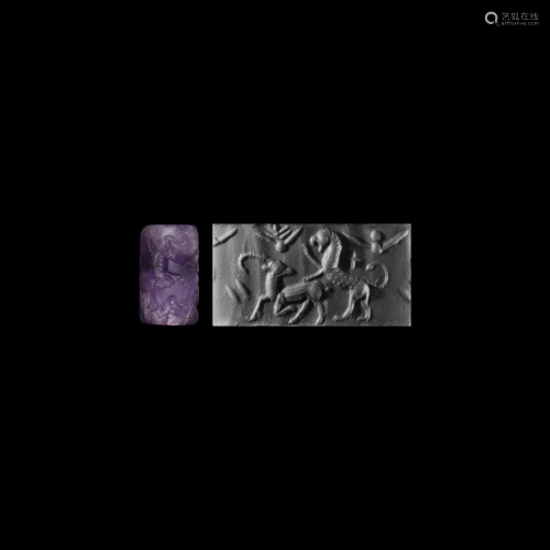 Cylinder Seal with Animals