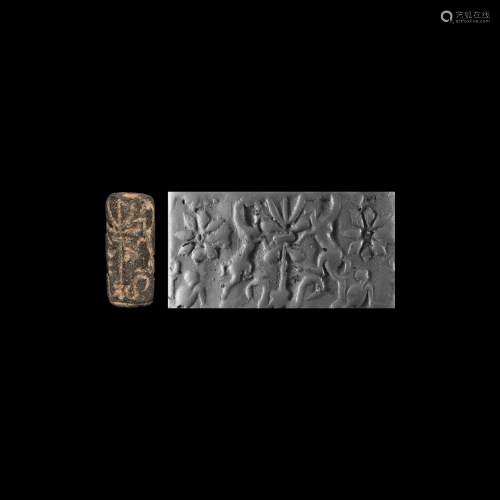 Cylinder Seal with Gryphons