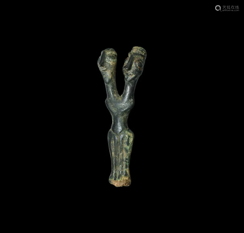 Elamite Double-Headed Statuette