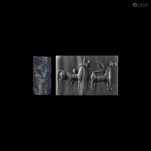 Cylinder Seal with Animals