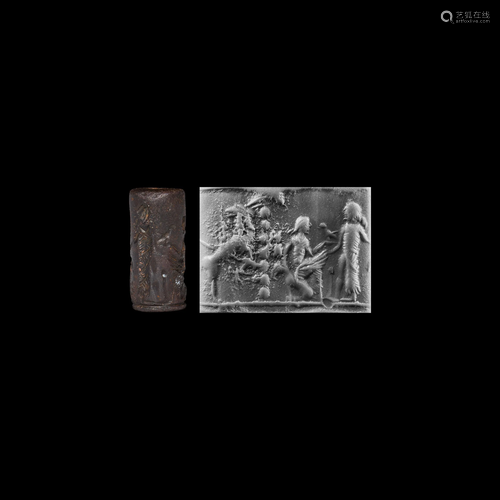 Cylinder Seal with Presentation Scene