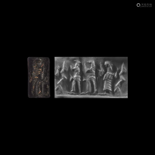 Old Babylonian Provincial Style Cylinder Seal …