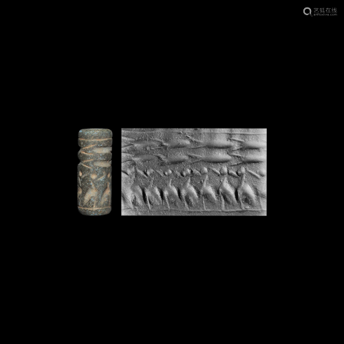 Cylinder Seal with Birds