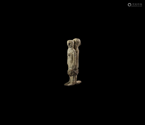 Romano-Egyptian Handle with Captives