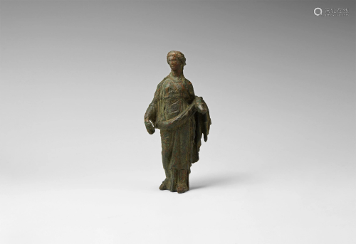 Large Roman Fortuna Statuette