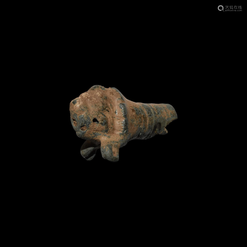 Roman Lion Finial