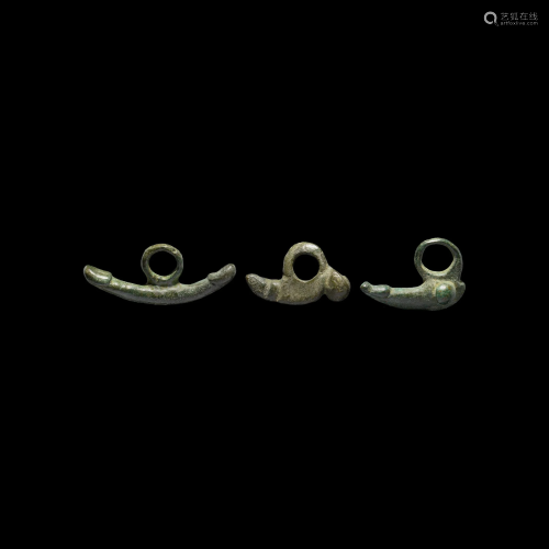 Roman Phallic Pendant Group