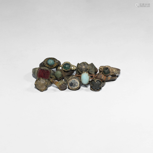 Roman and Other Rings with Cabochons