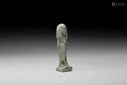 Egyptian Faience Figure