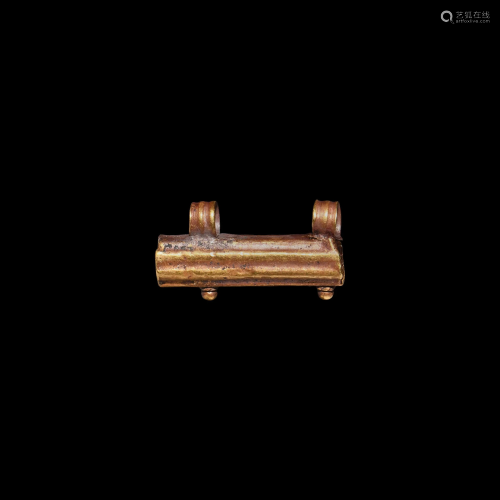 Roman Gold Amulet Case