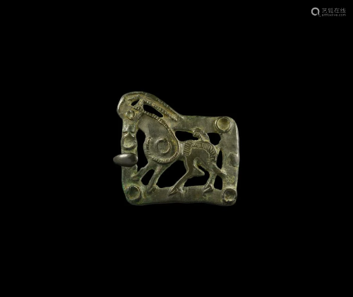 Parthian Buckle with Quadruped