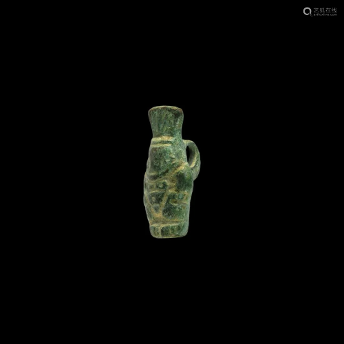 Egyptian Amuletic Bes Pendant