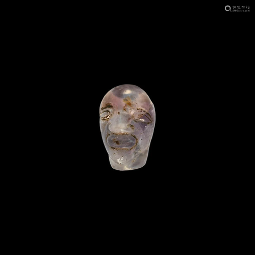 Phoenician Amuletic Head Pendant