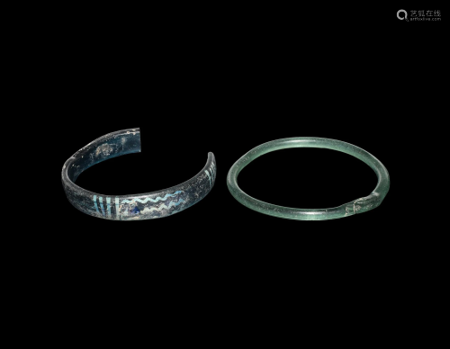 Roman Glass Bracelet Group