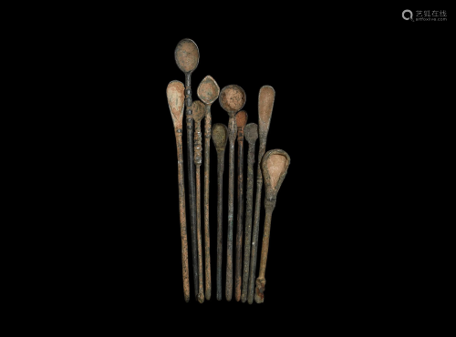 Roman Ligula Spoon Collection