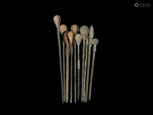 Roman Ligula Spoon Collection