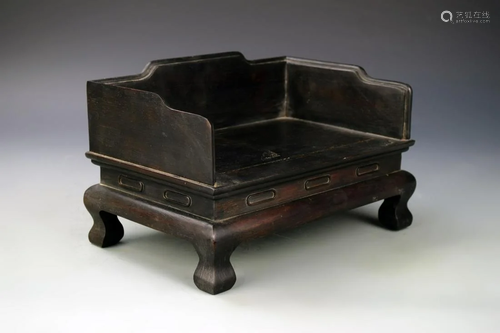 Chinese Rose Wood Toy Bed