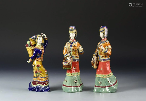 Chinese Porcelain Ladies