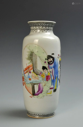 Chinese Famille Rose Vase