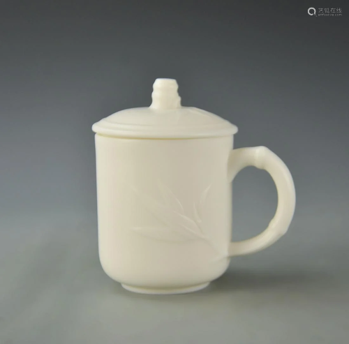 Chinese Blanc de Chine Mug