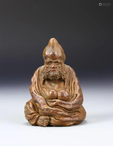 Chinese Bamboo Figure