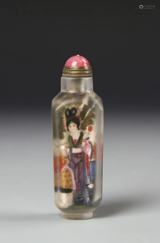 Chinese Crystal Snuff Bottle