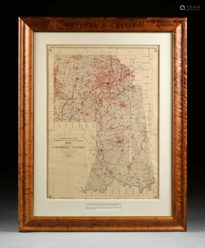 AN ANTIQUE MAP, 