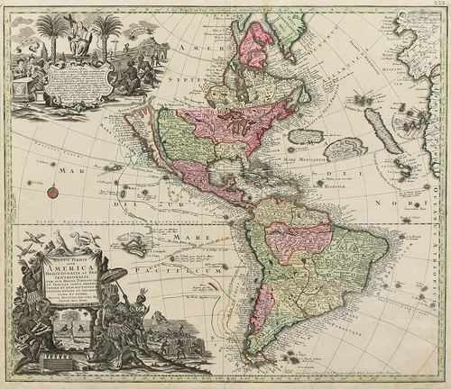 AN ANTIQUE MAP, 